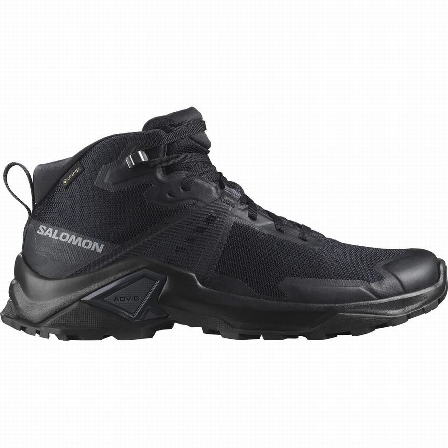 Salomon X Raise 2 Mid Gore-tex Vandringsskor Herr Svarta [EQN3714NS]